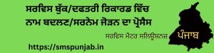 Change of Name or Surname in Office Records